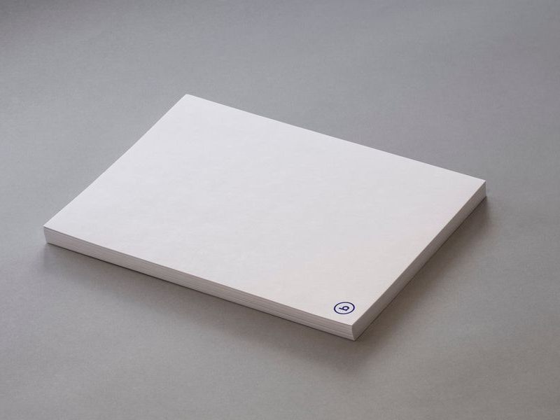 Stack of blank white A4 copier and printing sheets